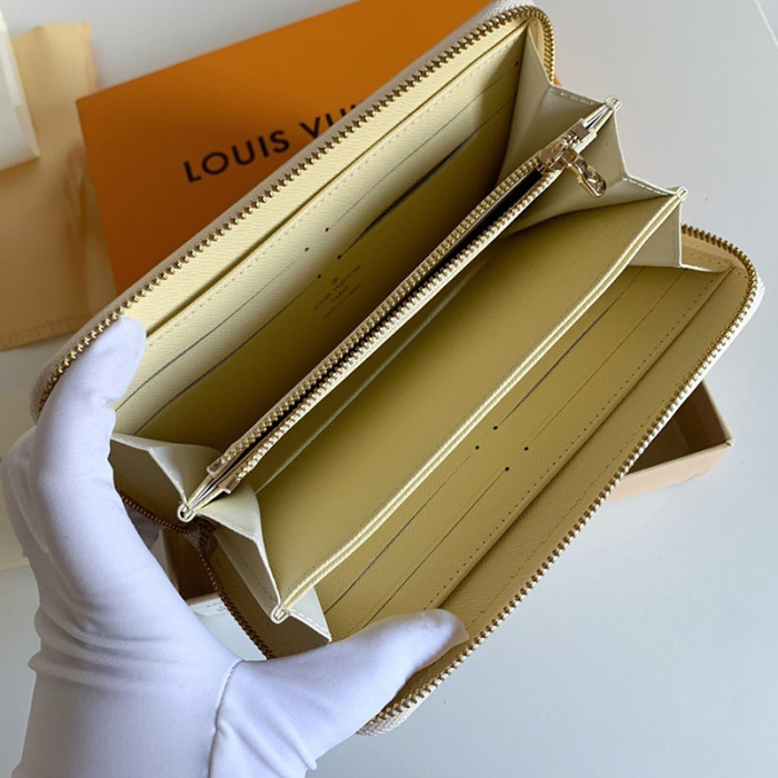 Louis vuitton 19cm Zipper Wallet Designer Bags ID Card Bag M60017