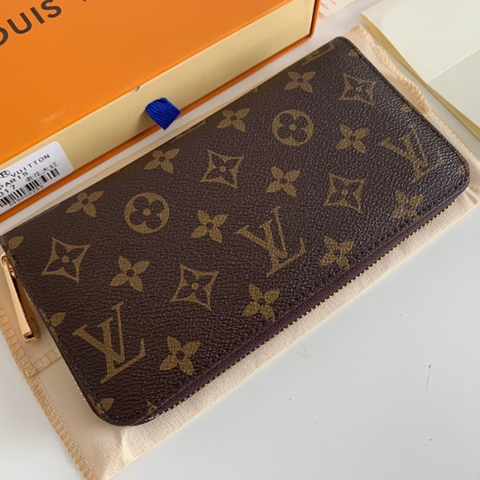 Louis vuitton 19cm Zipper Wallet Designer Bags ID Card Bag M60017