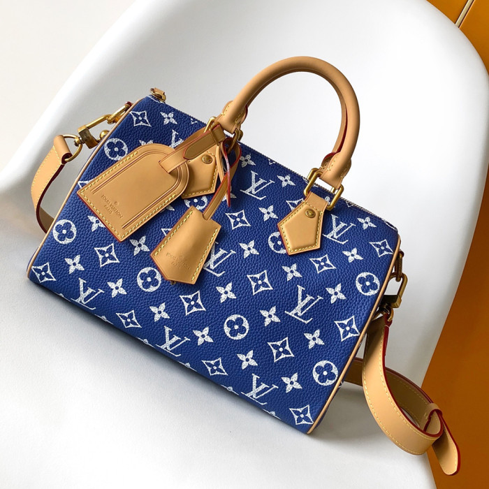 Louis Vuitton 25 40cm Speedy Bandouliere Travel Bag Designer Luxury Handbags Purse Designer Crossbody Bags High Quality No Box