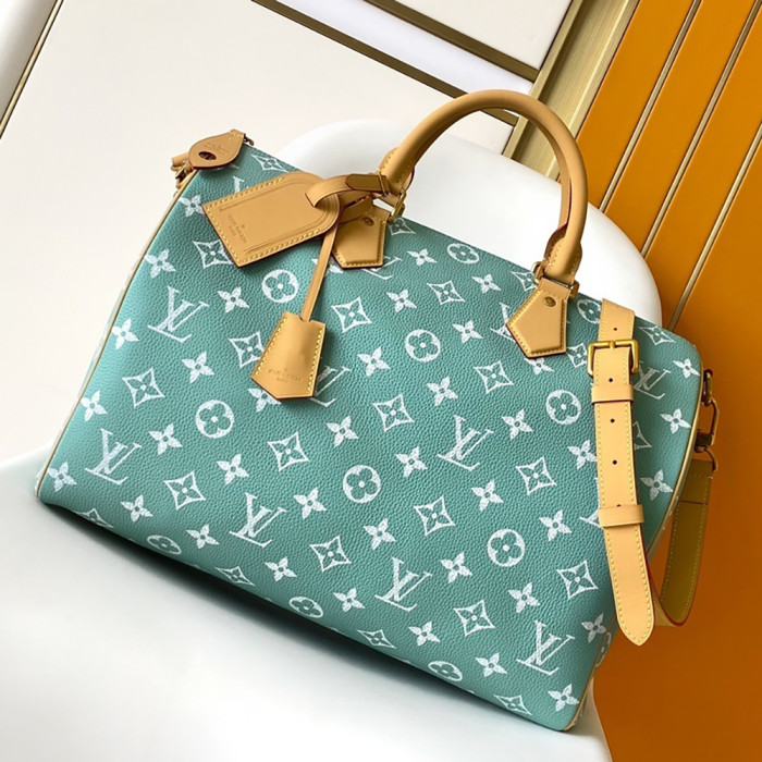Louis Vuitton 25 40cm Speedy Bandouliere Travel Bag Designer Luxury Handbags Purse Designer Crossbody Bags High Quality No Box