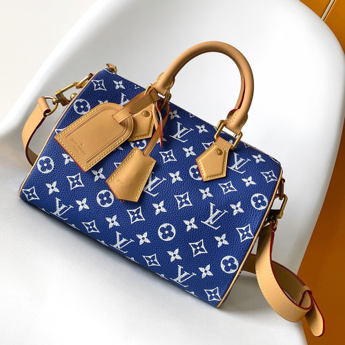 Louis Vuitton 25 40cm Speedy Bandouliere Travel Bag Designer Luxury Handbags Purse Designer Crossbody Bags High Quality No Box