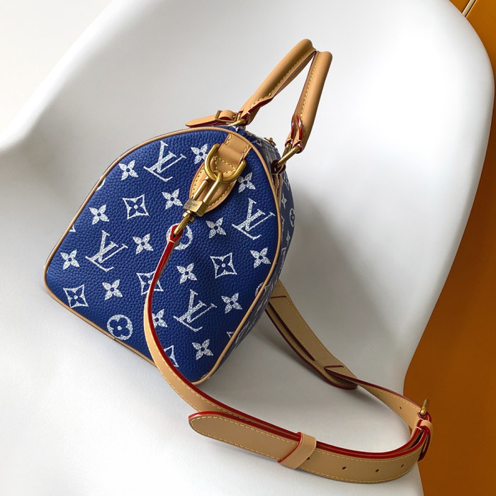 Louis Vuitton 25 40cm Speedy Bandouliere Travel Bag Designer Luxury Handbags Purse Designer Crossbody Bags High Quality No Box