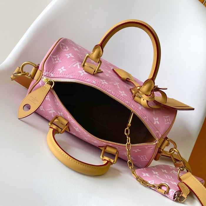 Louis Vuitton 18 25 30 40 50cm Speedy Bandouliere Travel Bag Designer Luxury Handbags Purse Designer Crossbody Bags High Quality No Box