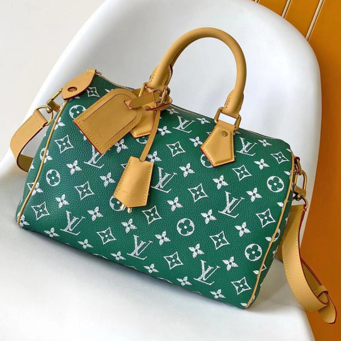 Louis Vuitton 18 25 30 40cm Speedy Bandouliere Travel Bag Designer Luxury Handbags Purse Designer Crossbody Bags High Quality No Box