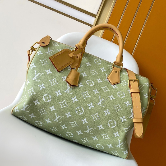Louis Vuitton 25 30 40 50cm Speedy Bandouliere Travel Bag Designer Luxury Handbags Purse Designer Crossbody Bags High Quality No Box