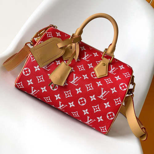 Louis Vuitton 18 25 30 40 50cm Speedy Bandouliere Travel Bag Designer Luxury Handbags Purse Designer Crossbody Bags High Quality No Box