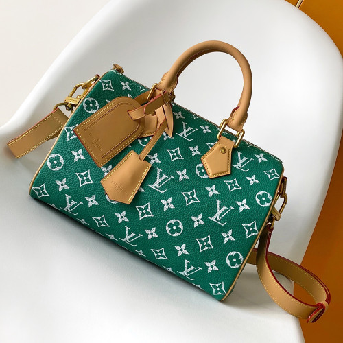 Louis Vuitton 18 25 30 40cm Speedy Bandouliere Travel Bag Designer Luxury Handbags Purse Designer Crossbody Bags High Quality No Box