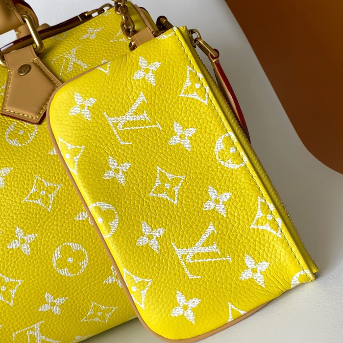 Louis Vuitton 25 30 40 50cm Speedy Bandouliere Travel Bag Designer Luxury Handbags Purse Designer Crossbody Bags High Quality No Box