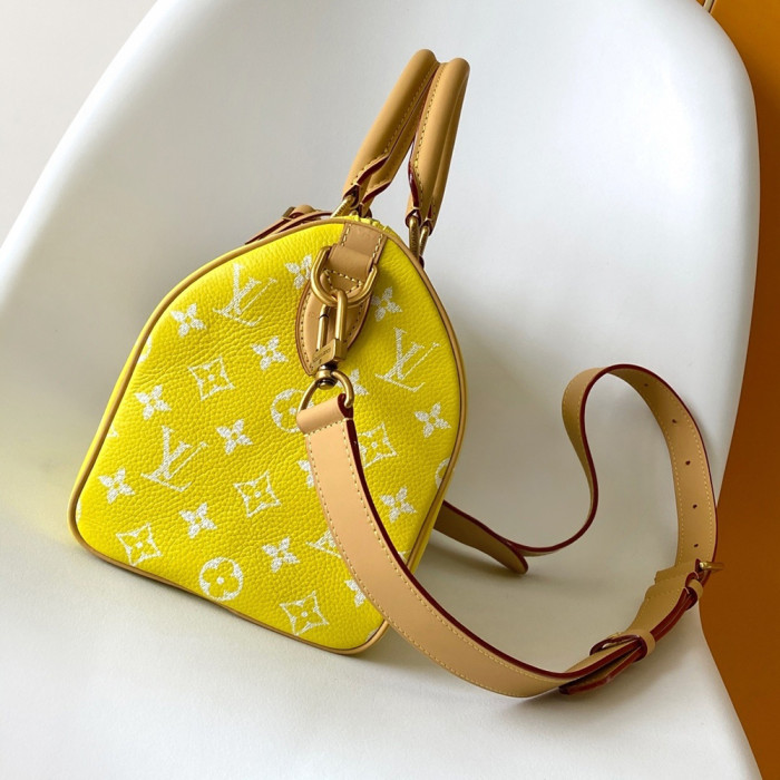 Louis Vuitton 25 30 40 50cm Speedy Bandouliere Travel Bag Designer Luxury Handbags Purse Designer Crossbody Bags High Quality No Box