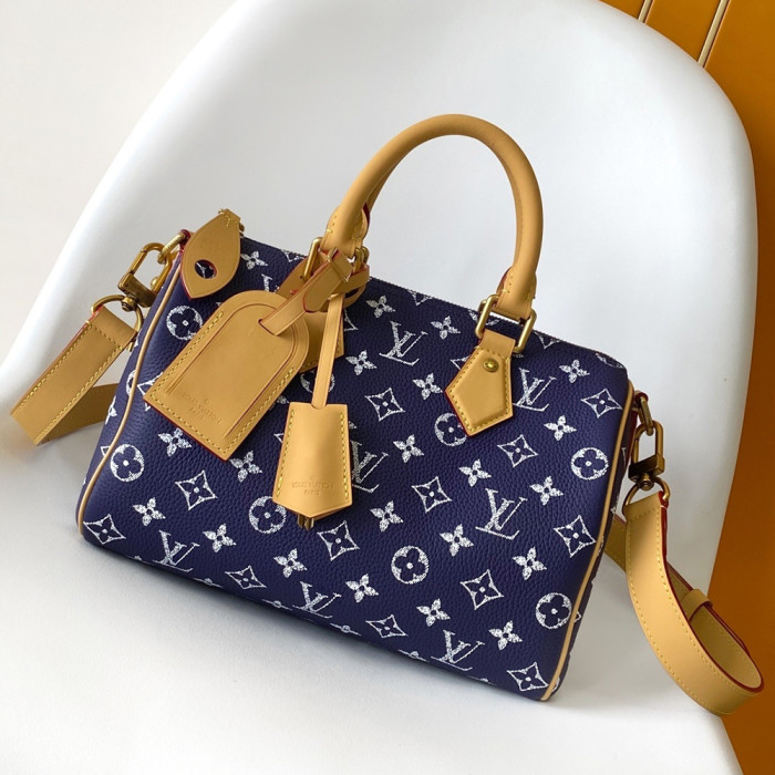 Louis Vuitton 25 40 50cm Speedy Bandouliere Travel Bag Designer Luxury Handbags Purse Designer Crossbody Bags High Quality No Box