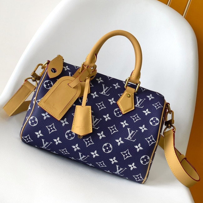 Louis Vuitton 25 40 50cm Speedy Bandouliere Travel Bag Designer Luxury Handbags Purse Designer Crossbody Bags High Quality No Box