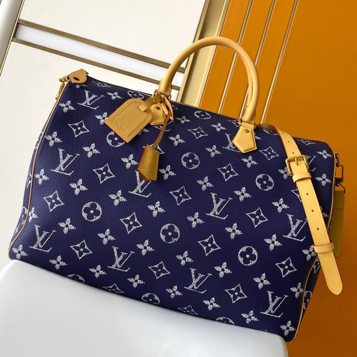Louis Vuitton 25 40 50cm Speedy Bandouliere Travel Bag Designer Luxury Handbags Purse Designer Crossbody Bags High Quality No Box