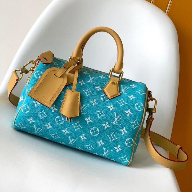 Louis Vuitton 25 30 50cm Speedy Bandouliere Travel Bag Designer Luxury Handbags Purse Designer Crossbody Bags High Quality No Box