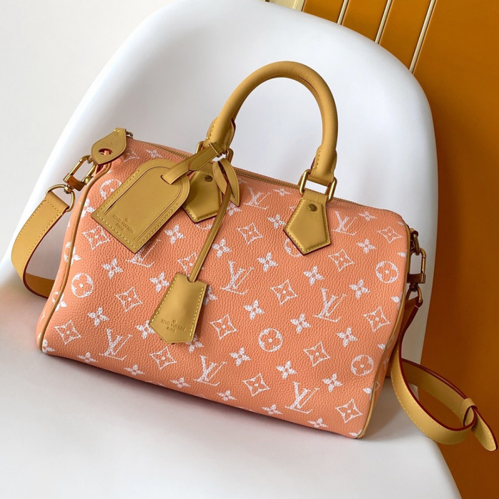 Louis Vuitton 25 30 40cm Speedy Bandouliere Travel Bag Designer Luxury Handbags Purse Designer Crossbody Bags High Quality No Box