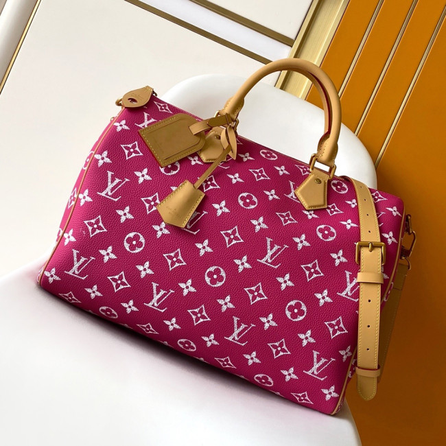 Louis Vuitton 40cm Speedy Bandouliere Travel Bag Designer Luxury Handbags Purse Designer Crossbody Bags High Quality No Box