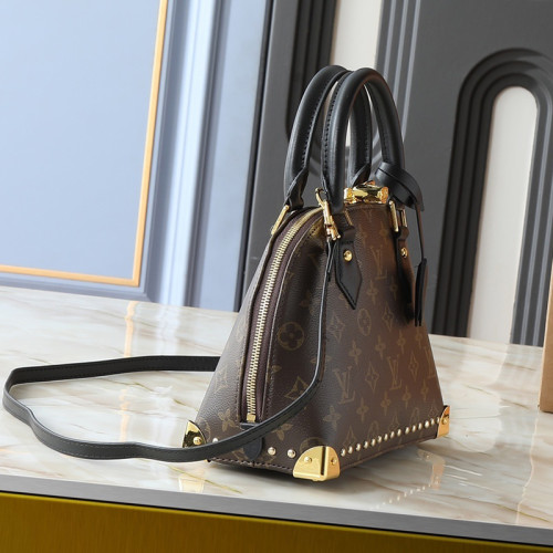 Louis Vuitton 25cm Alma Trunk Shell Package Designer Crossbody Bags Printing Flower Designer Luxury Handbags Purse No Box