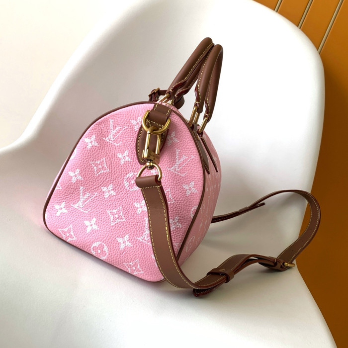 Louis Vuitton 25cm Speedy Bandouliere Travel Bag Designer Luxury Handbags Purse Designer Crossbody Bags High Quality No Box