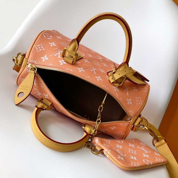 Louis Vuitton 25 30 40cm Speedy Bandouliere Travel Bag Designer Luxury Handbags Purse Designer Crossbody Bags High Quality No Box