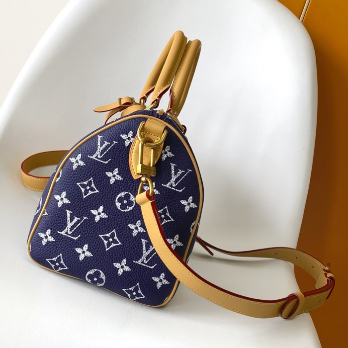 Louis Vuitton 25 40 50cm Speedy Bandouliere Travel Bag Designer Luxury Handbags Purse Designer Crossbody Bags High Quality No Box