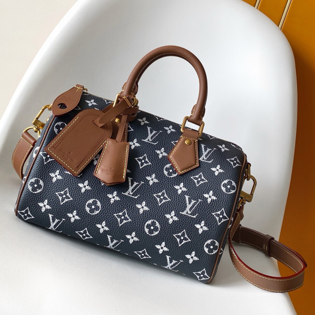 Louis Vuitton 25 30 40cm Speedy Bandouliere Travel Bag Designer Luxury Handbags Purse Designer Crossbody Bags High Quality No Box