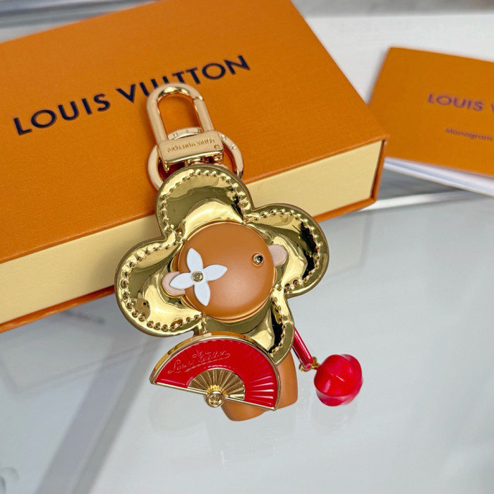 Louis Vuitton Sunflower Figurine Keychain Pendant