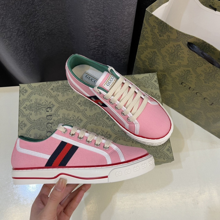 Gucci Lover Luxury Designer Shoes Canvas Shoes Loafers Flat Outdoor Shoes Sneakers Casual Shoes  Size 35 To 44