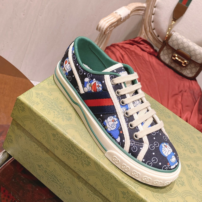 Gucci Lover Luxury Designer Shoes Canvas Shoes Loafers Flat Outdoor Shoes Sneakers Casual Shoes  Size 35 To 44