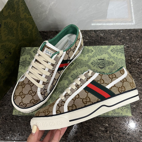 Gucci Lover Luxury Designer Shoes Canvas Shoes Loafers Flat Outdoor Shoes Sneakers Casual Shoes  Size 35 To 44
