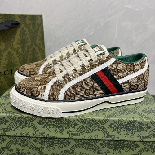 Gucci Lover Luxury Designer Shoes Canvas Shoes Loafers Flat Outdoor Shoes Sneakers Casual Shoes  Size 35 To 44