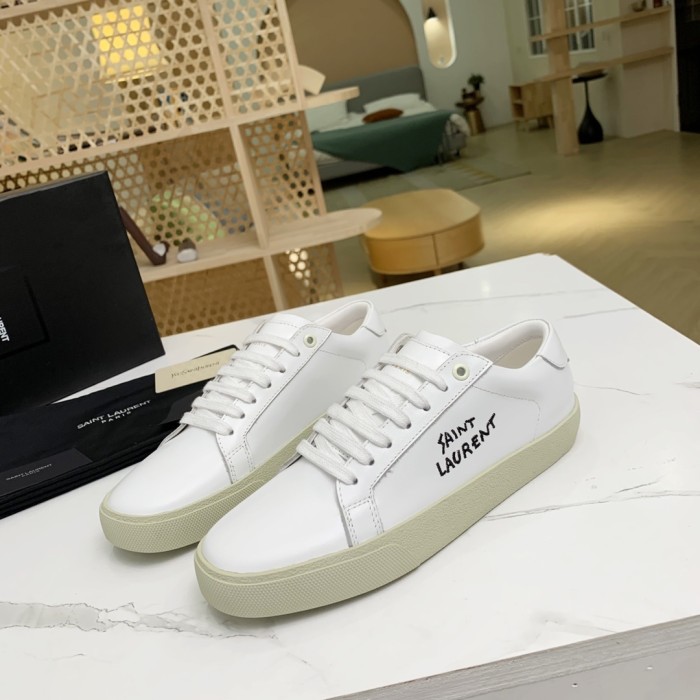 YSL Saint Laurent Lover Luxury Designer Shoes Loafers Flat Outdoor Shoes Sneakers Casual Shoes  Size 35 To 45