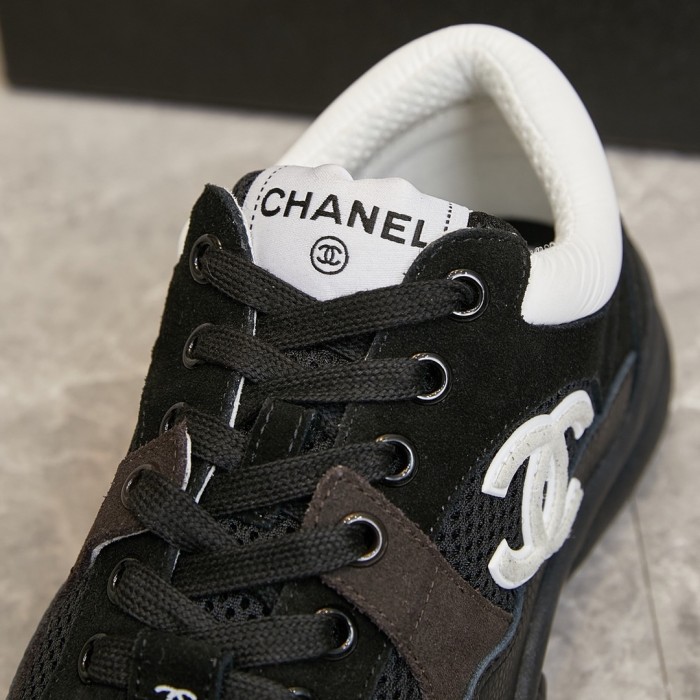 Chanel Lover Luxury Designer Shoes Breathable Casual Shoes Sneakers 38 To 46