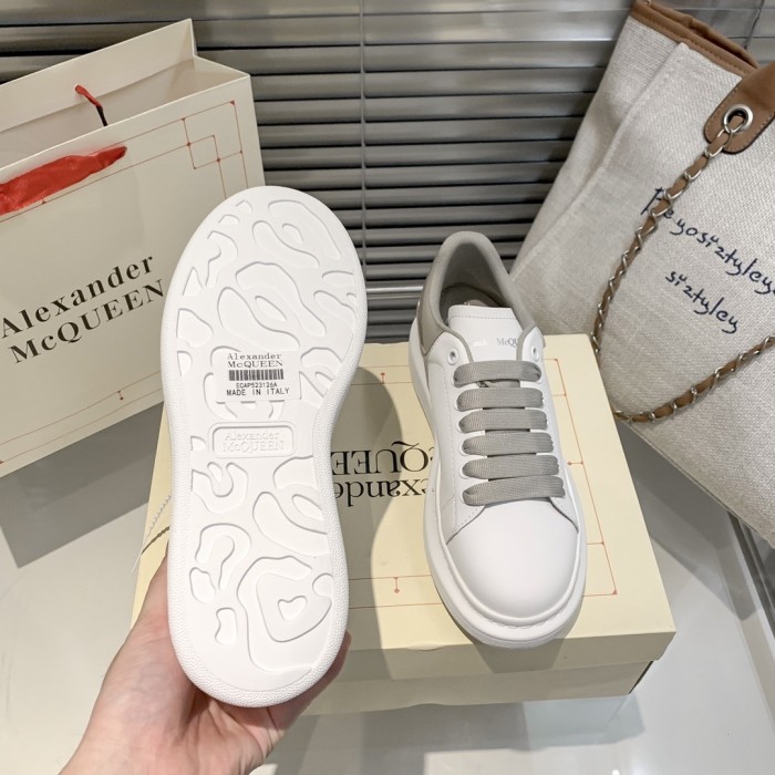 McQueen Lover Luxury Designer Shoes Casual Shoes Sneakers White Trainers 35 To 45