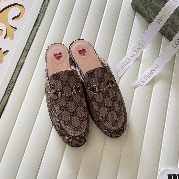 Gucci Ladies Slip-on Mules Luxury Designer Shoes Loafers Outdoor Beach Slippers  Sandals 35 to 42