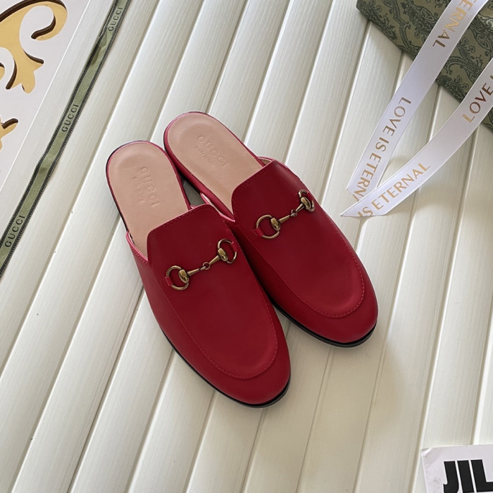 Gucci Ladies Slip-on Mules Luxury Designer Shoes Loafers Outdoor Beach Slippers  Sandals 35 to 42