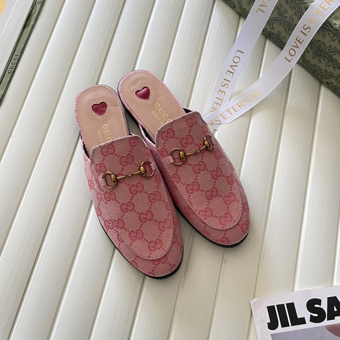Gucci Ladies Slip-on Mules Luxury Designer Shoes Loafers Outdoor Beach Slippers  Sandals 35 to 42