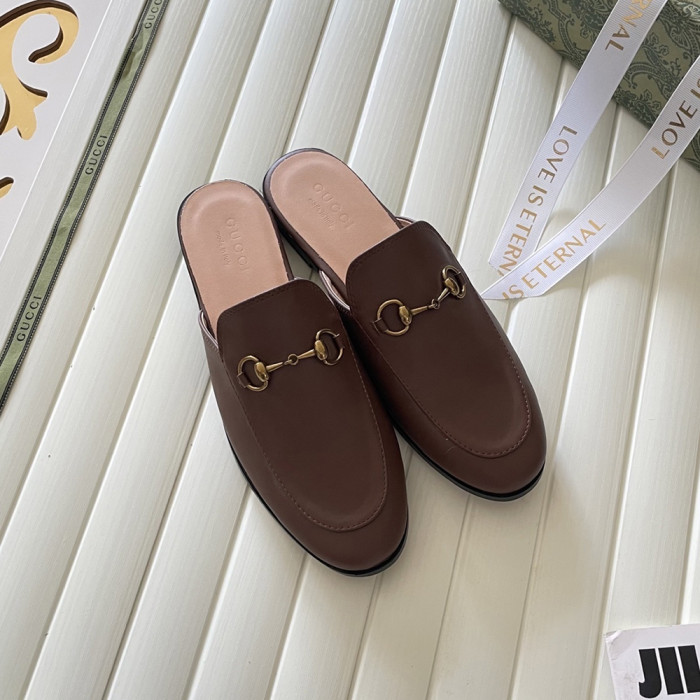 Gucci Ladies Slip-on Mules Luxury Designer Shoes Loafers Outdoor Beach Slippers  Sandals 35 to 42