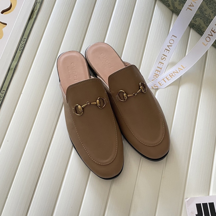 Gucci Ladies Slip-on Mules Luxury Designer Shoes Loafers Outdoor Beach Slippers  Sandals 35 to 42