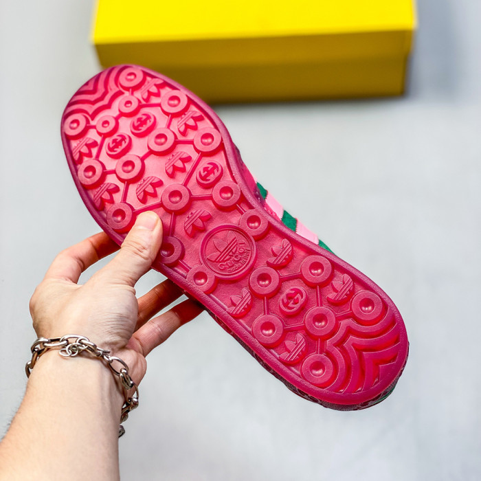 Adidas Originals Gazelle Esquisite Gucci Co-branded Lover Luxury Designer Shoes Loafers Flat Outdoor Shoes Sneakers 36 to 45