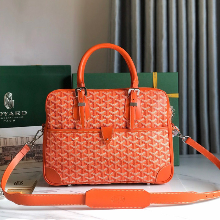 Goyard 35cm Briefcase Designer Luxury Handbags Purse Single Shoulder Cossbody Messenger Bags No Box