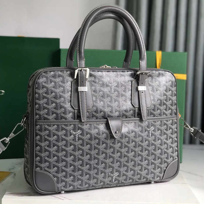Goyard 35cm Briefcase Designer Luxury Handbags Purse Single Shoulder Cossbody Messenger Bags No Box