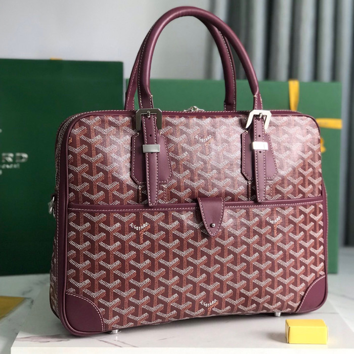 Goyard 35cm Briefcase Designer Luxury Handbags Purse Single Shoulder Cossbody Messenger Bags No Box