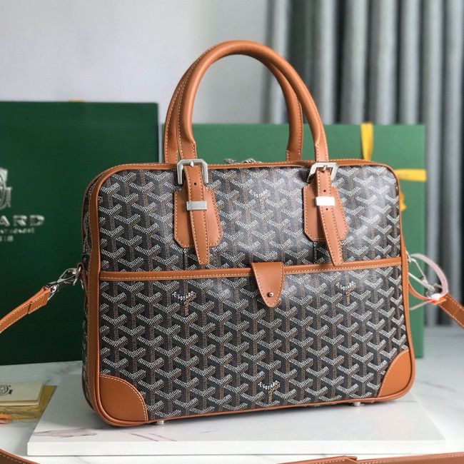 Goyard 35cm Briefcase Designer Luxury Handbags Purse Single Shoulder Cossbody Messenger Bags No Box