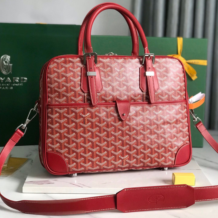 Goyard 35cm Briefcase Designer Luxury Handbags Purse Single Shoulder Cossbody Messenger Bags No Box