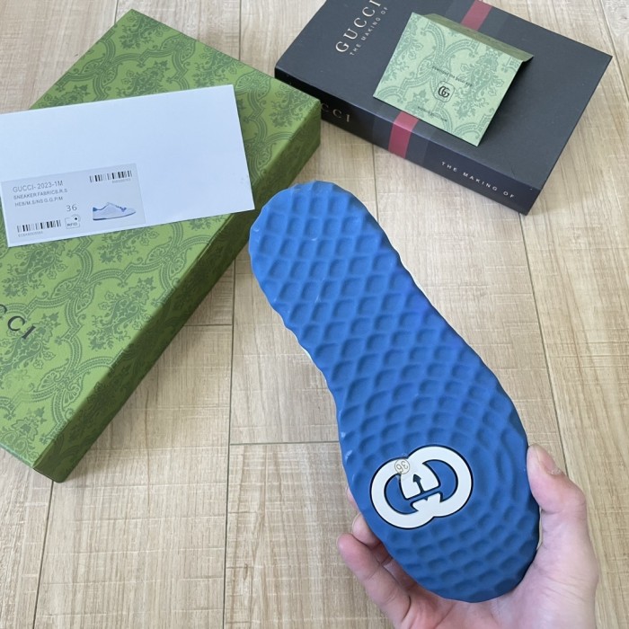 Gucci Lover Luxury Designer Shoes White Sneakers Loafers Flat Outdoor Shoes  Casual Shoes  Size 35 To 44