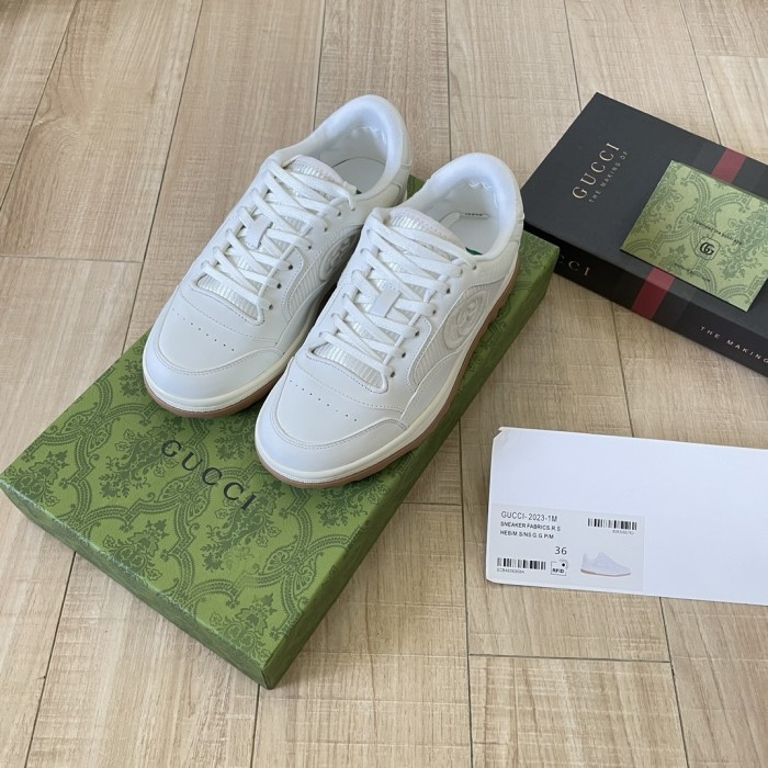 Gucci Lover Luxury Designer Shoes White Sneakers Loafers Flat Outdoor Shoes  Casual Shoes  Size 35 To 44