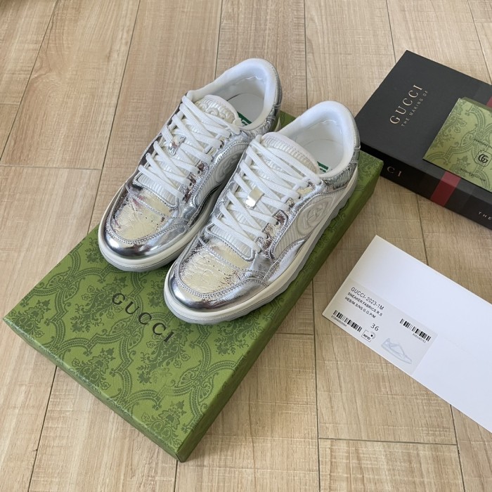 Gucci Lover Luxury Designer Shoes White Sneakers Loafers Flat Outdoor Shoes  Casual Shoes  Size 35 To 44