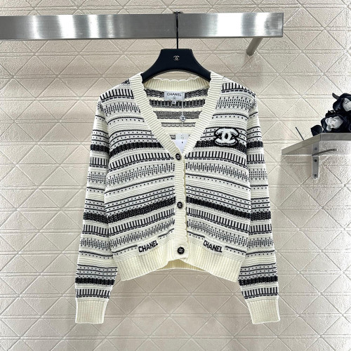 Chanel Luxury Designer Clothes For Women Knit Jackets Cardigan Sweater Outerwear No Box