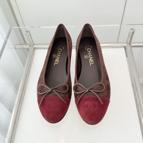 Chanel Ballerina Flats Luxury Designer Shoes Classic Silk Satin Ballet Flats