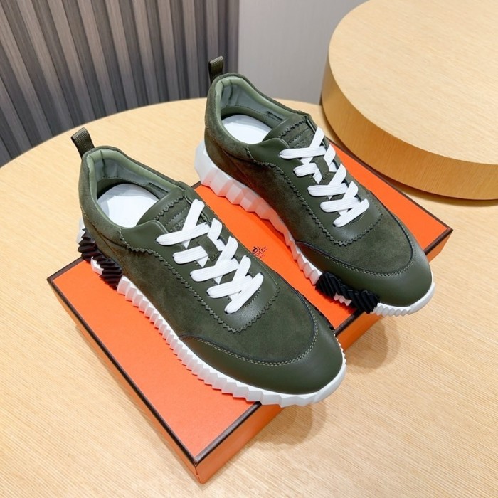Hermes Men's Luxury Designer Shoes Sneakers Flat Outdoor Shoes Casual Shoes  Size 38 To 44