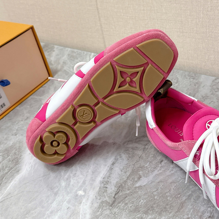 Louis Vuitton LV Sneakerina Luxury Designer Shoes Loafers Flat Outdoor Casual Shoes 36 to 42